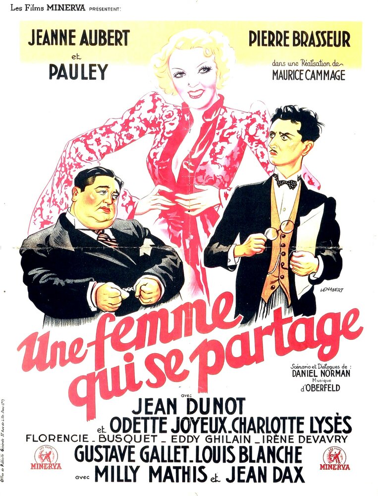 Une femme qui se partage (1937) постер