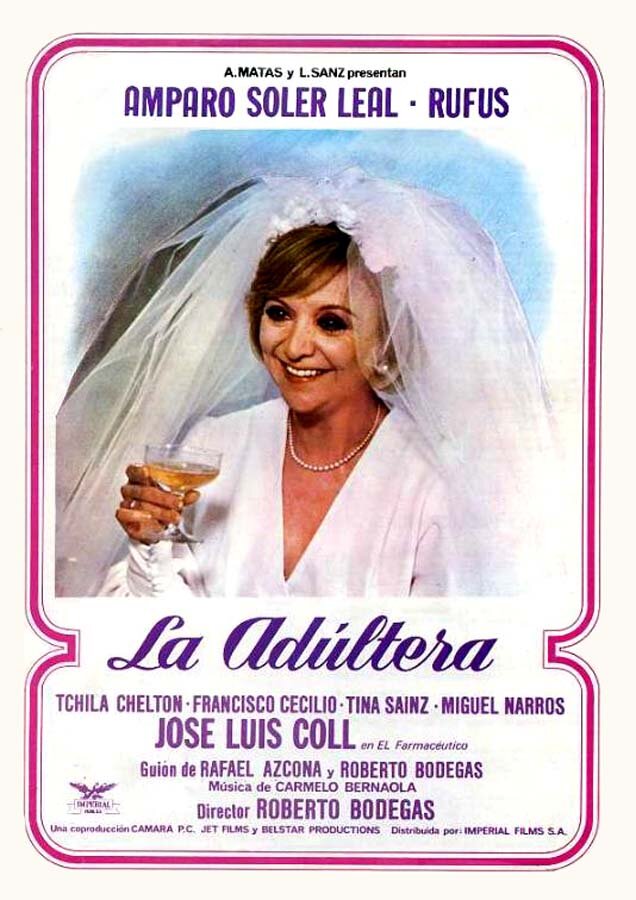 La adúltera (1975) постер