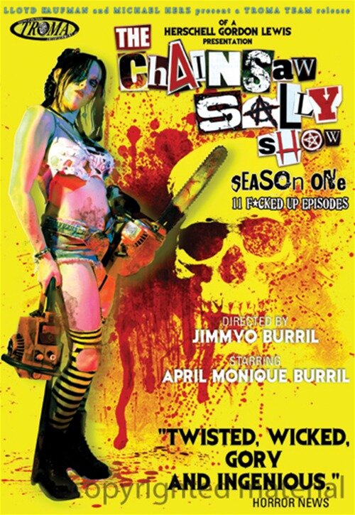 Шоу Салли с бензопилой (2010) постер