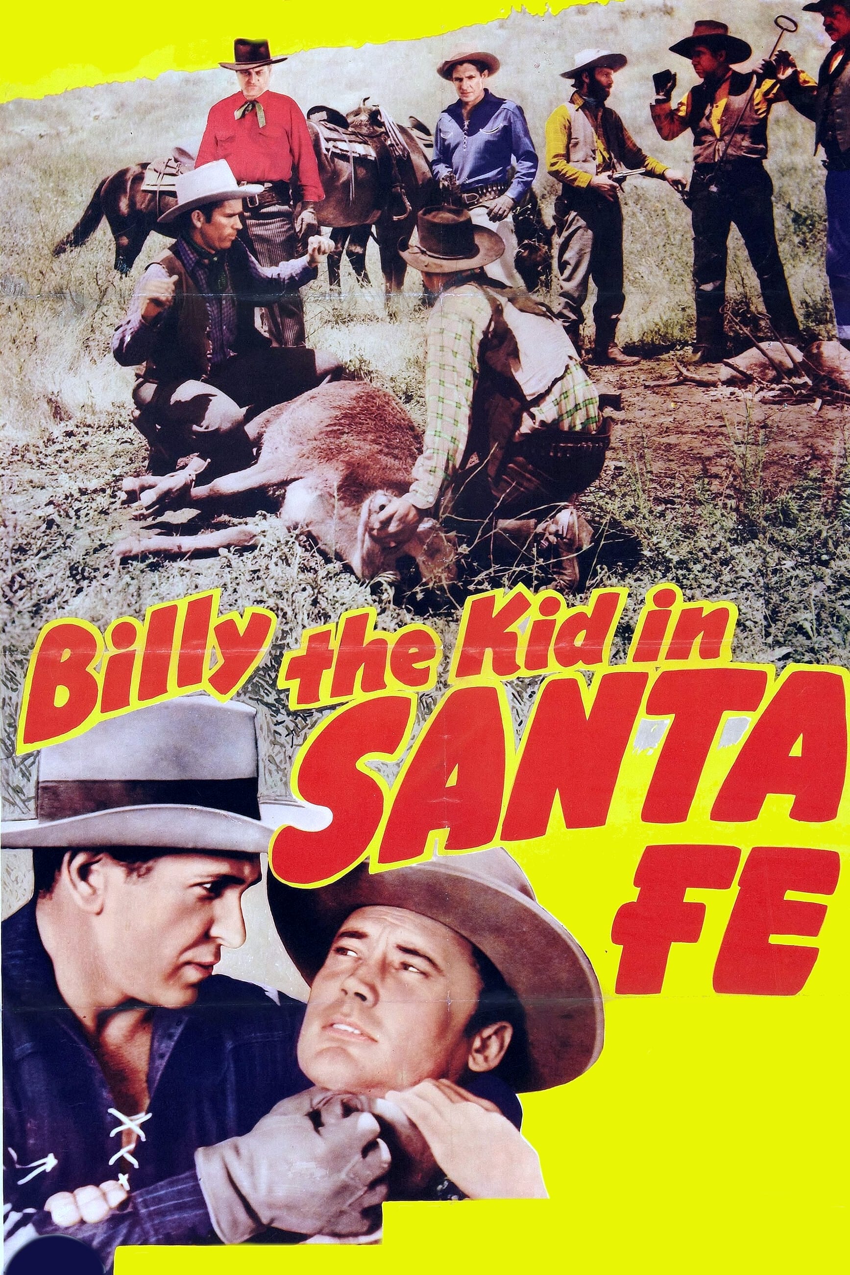Billy the Kid in Santa Fe (1941) постер