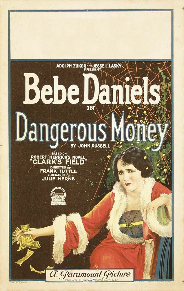 Опасные деньги (1924) постер