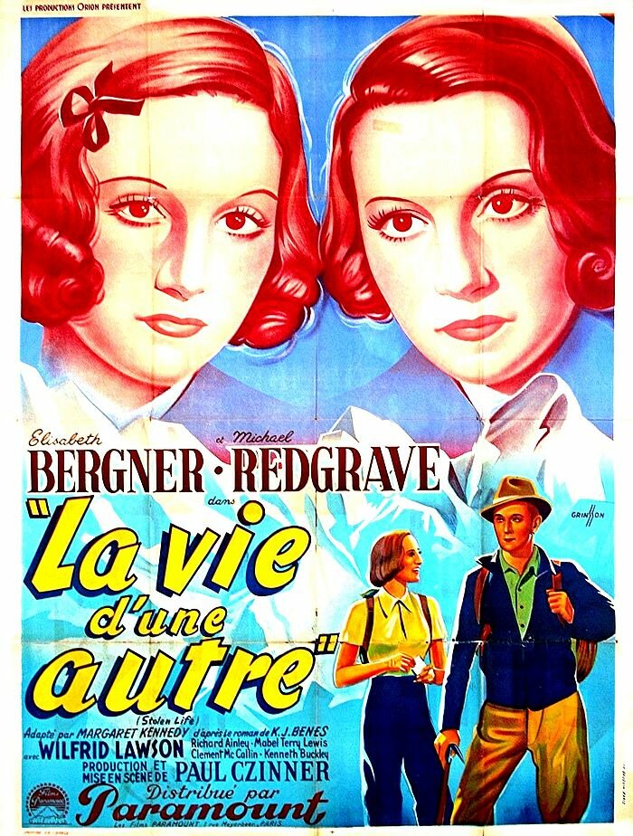 Украденная жизнь (1939) постер