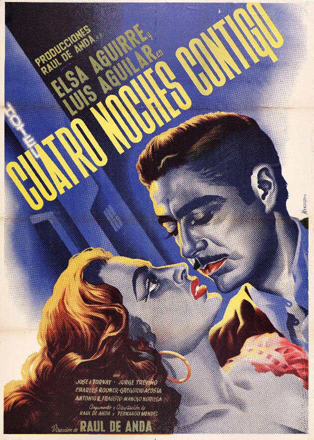 Cuatro noches contigo (1952) постер