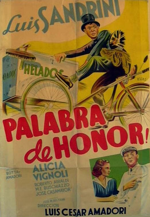 Слово чести (1939) постер
