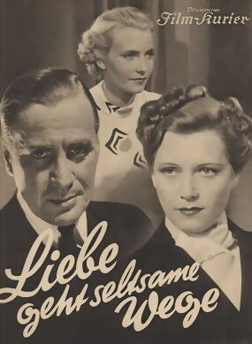Любовь идет странными путями (1937) постер