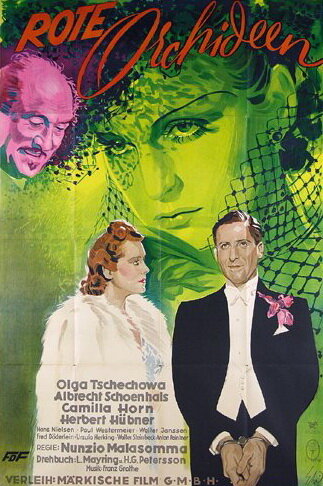 Красные орхидеи (1938) постер
