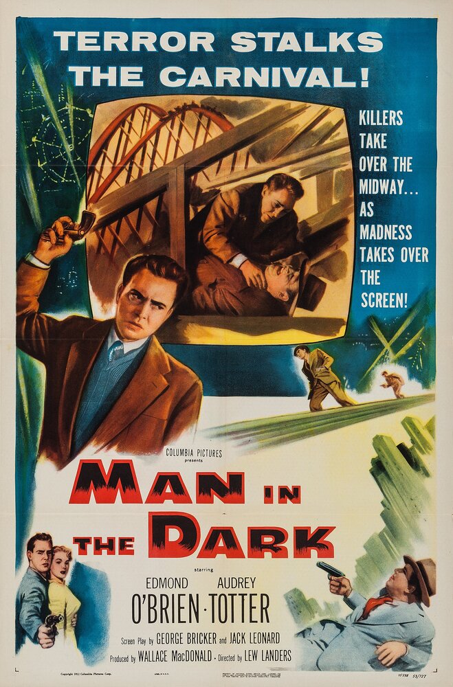 Мужчина в темноте (1953) постер