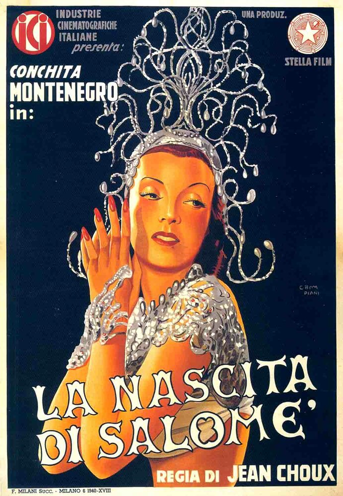 La nascita di Salomè (1940) постер