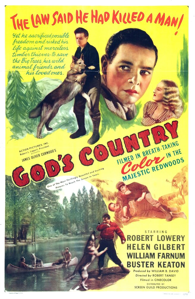 Божий край (1946) постер