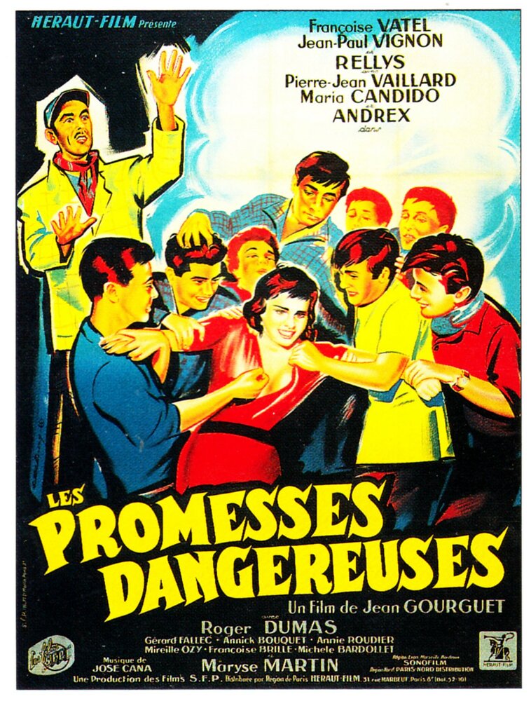 Опасные обещания (1956) постер