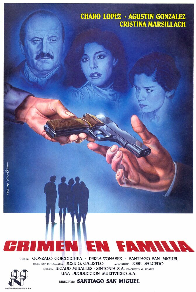 Crimen en familia (1985) постер