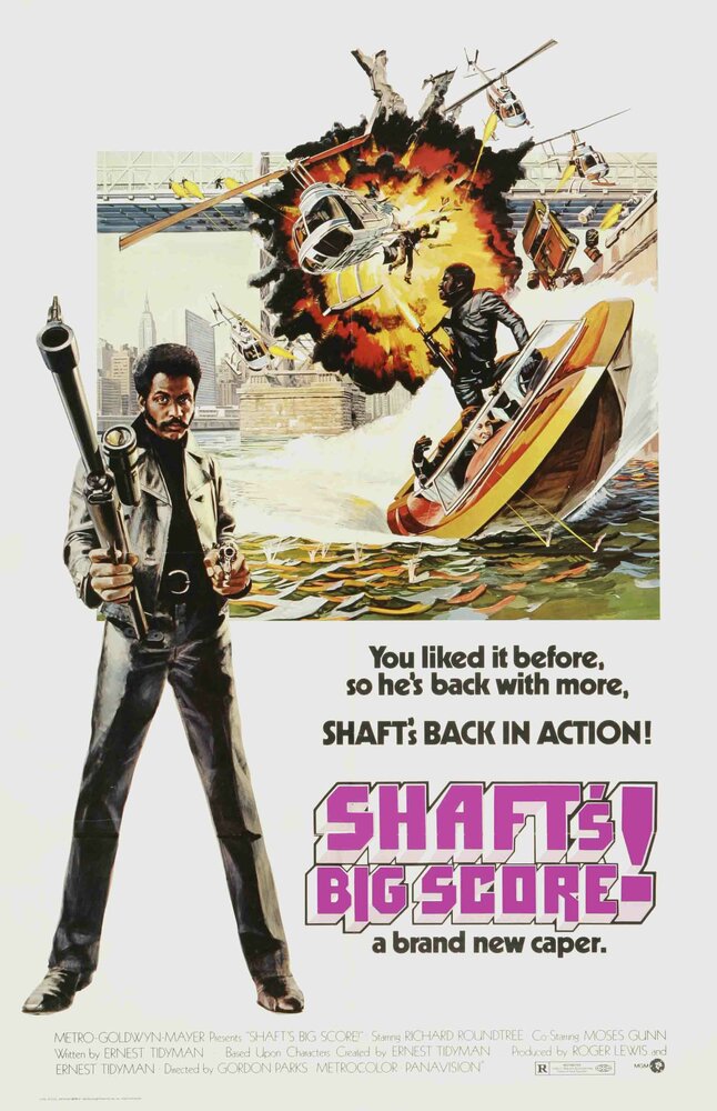 Большая удача Шафта (1972) постер