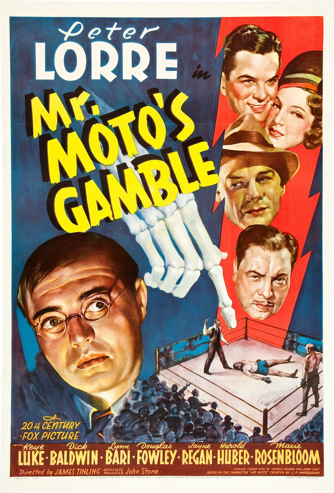 Азартная игра мистера Мото (1938) постер