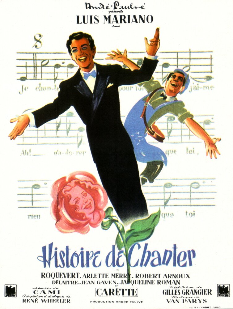 Все дело в песне (1947) постер