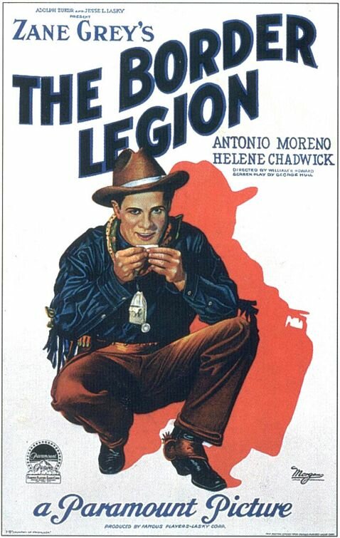 The Border Legion (1924) постер
