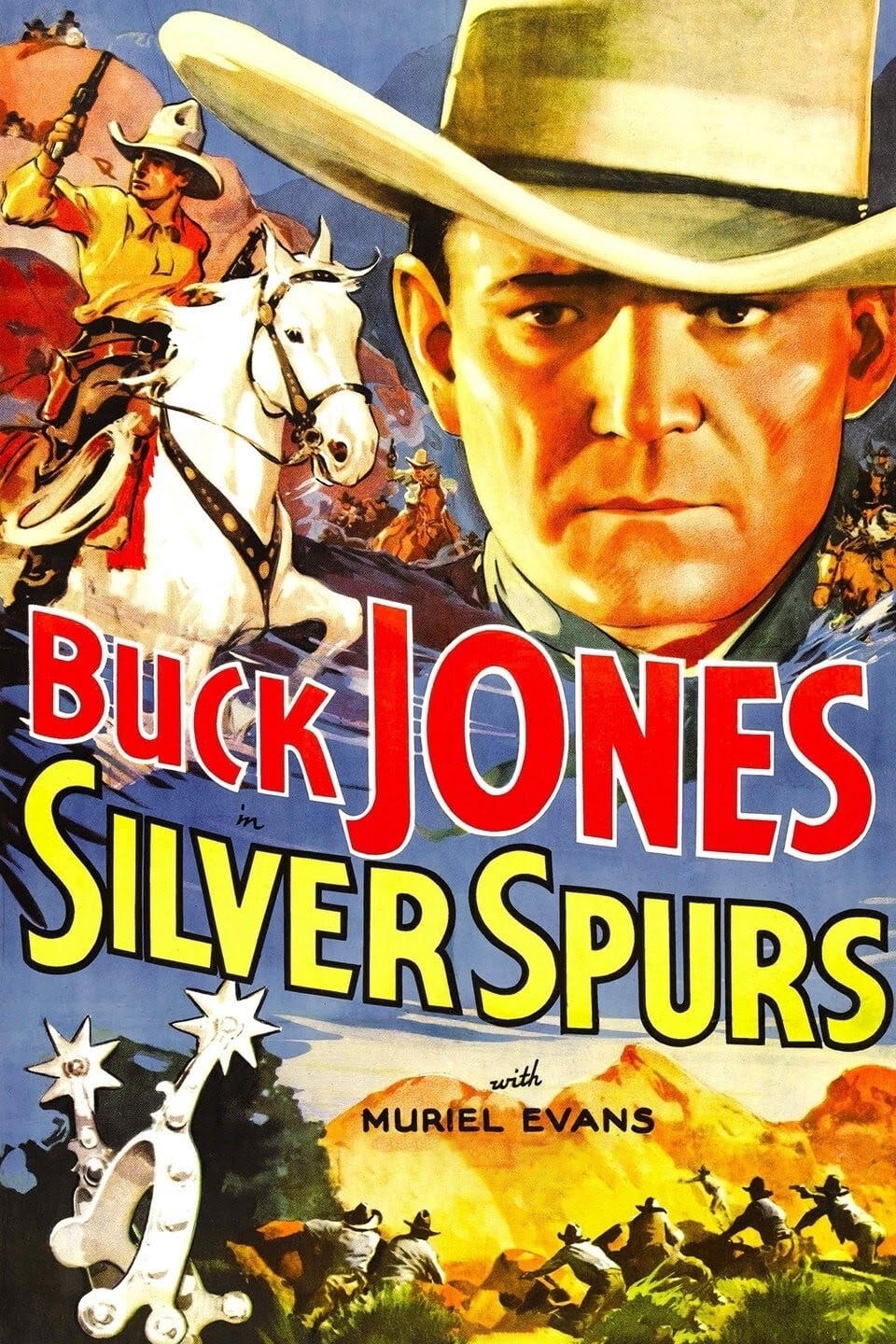 Серебряные шпоры (1936) постер