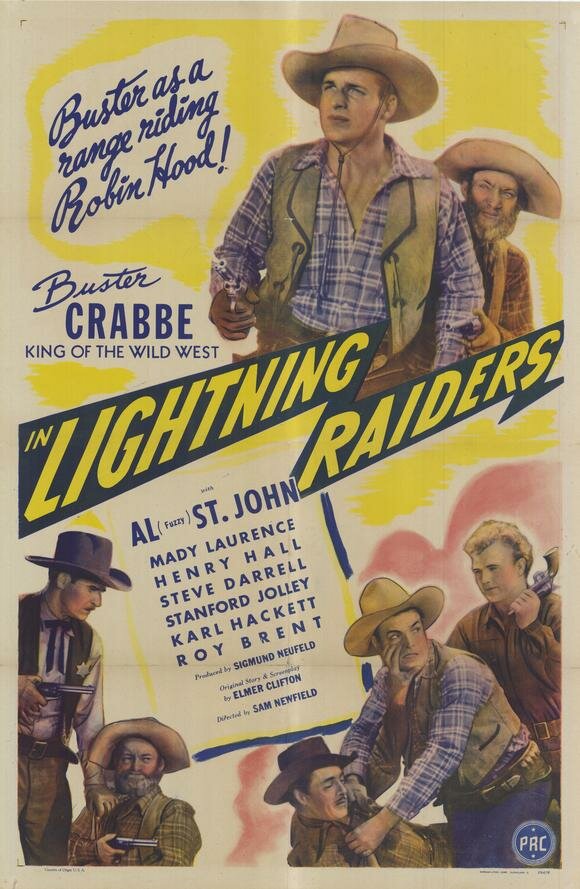 Lightning Raiders (1945) постер