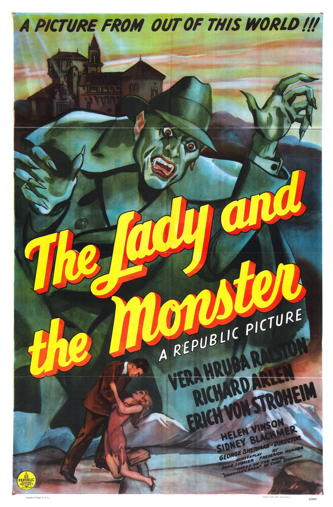 Леди и монстр (1944) постер