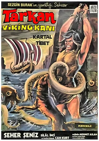 Таркан против викингов (1971) постер