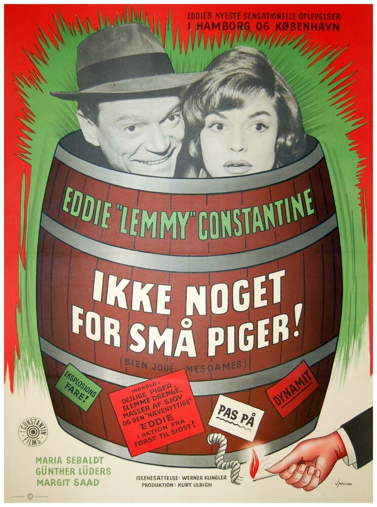 Hoppla, jetzt kommt Eddie (1958) постер