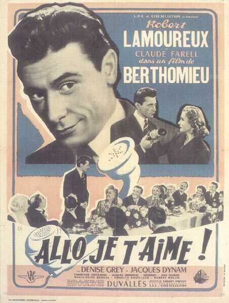 Allô... je t'aime (1952) постер