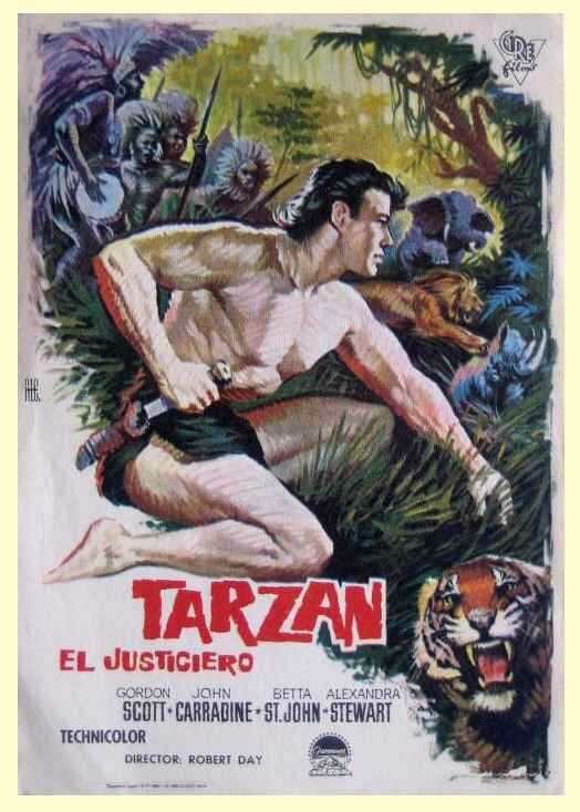 Тарзан великолепный (1960) постер