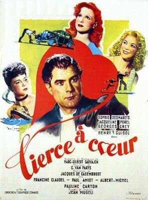 Tierce à coeur (1947) постер