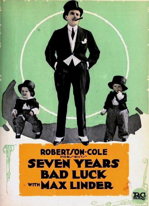 Семь лет несчастий (1921) постер