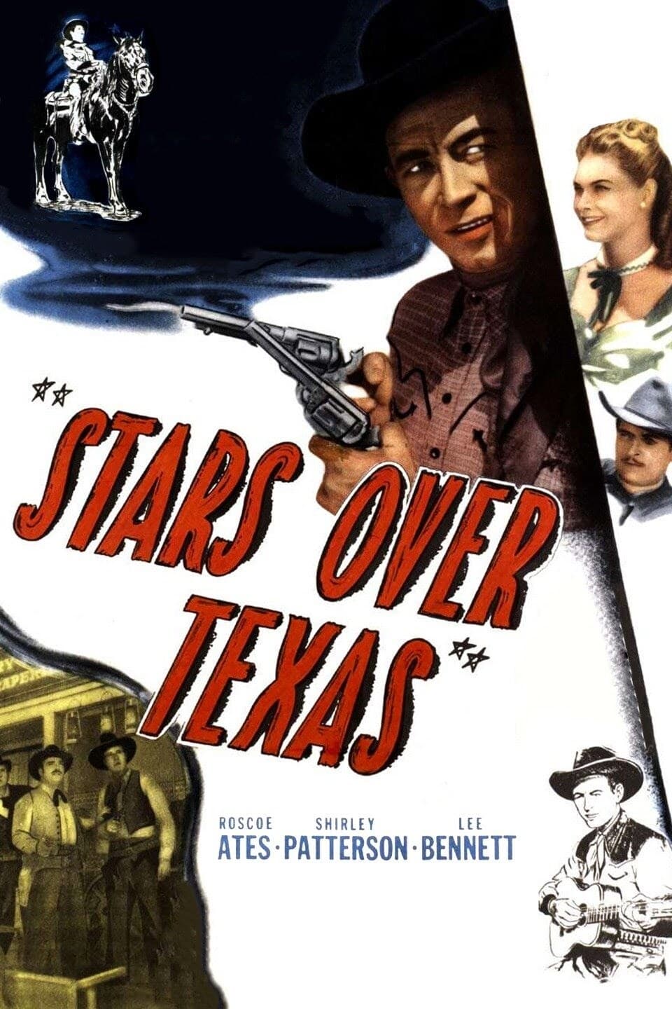 Stars Over Texas (1946) постер