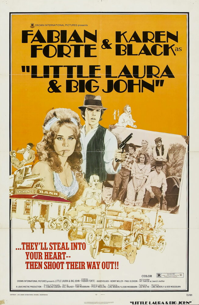 Маленькая Лаура и Большой Джон (1973) постер