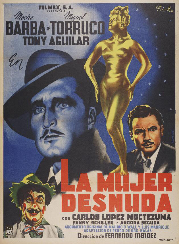 La mujer desnuda (1953) постер