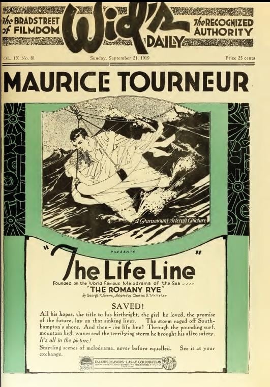 Линия жизни (1919) постер
