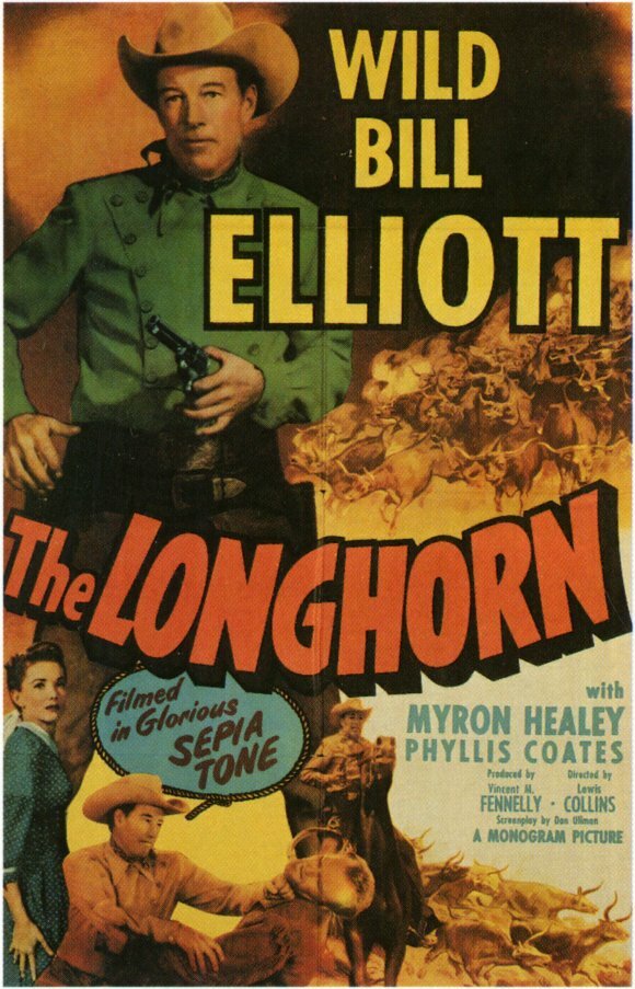 The Longhorn (1951) постер