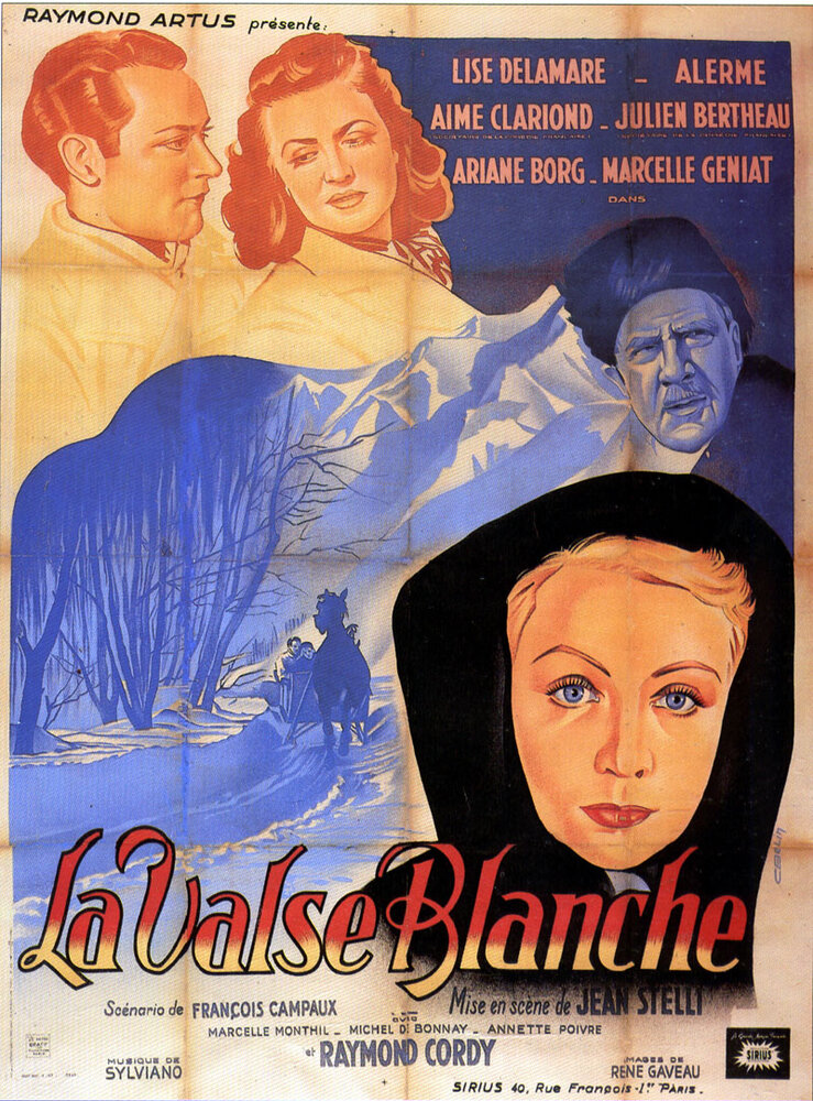 Белый вальс (1943) постер