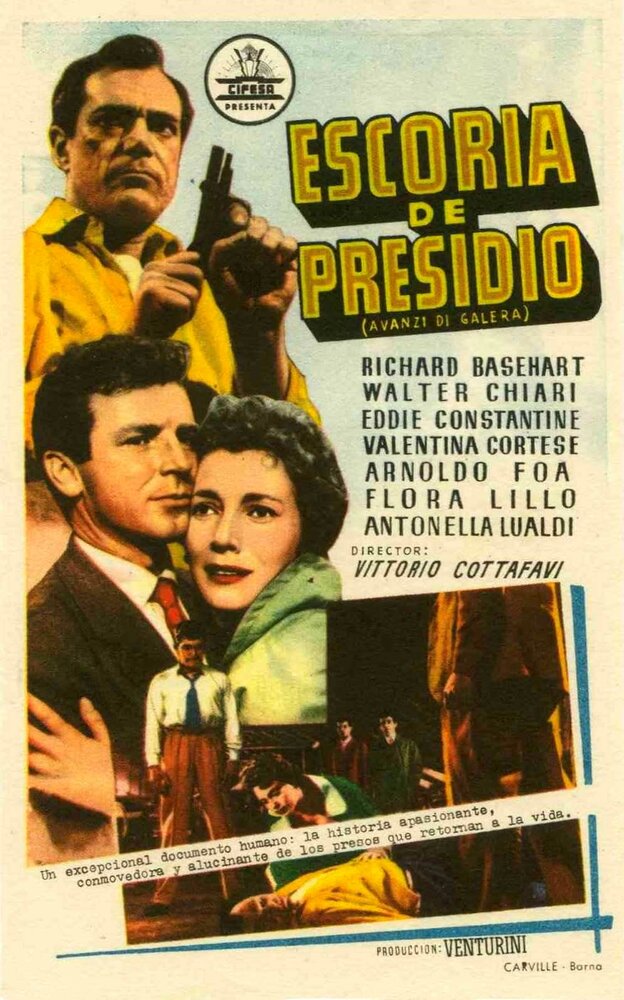 Avanzi di galera (1954) постер